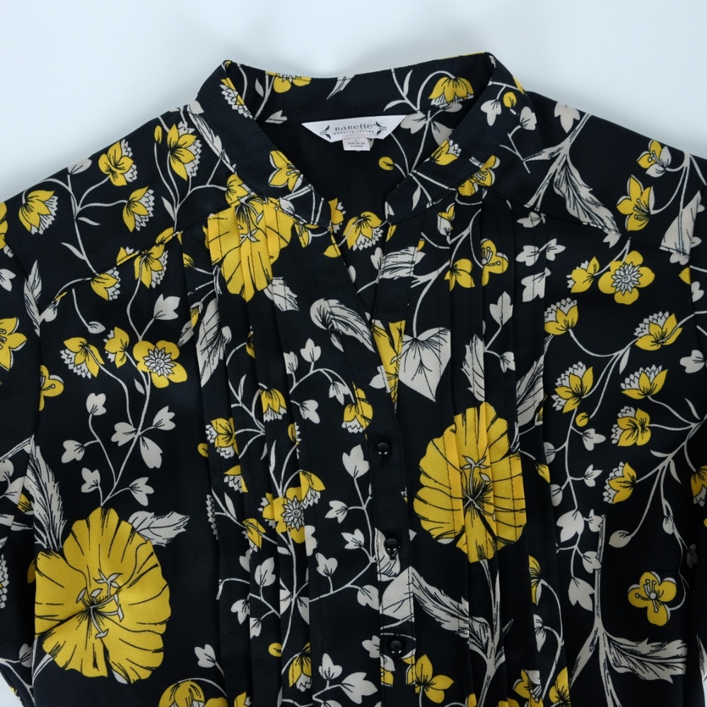Nanette Lepore Short sleeve Floral Midi Dress - Picture 3 of 7